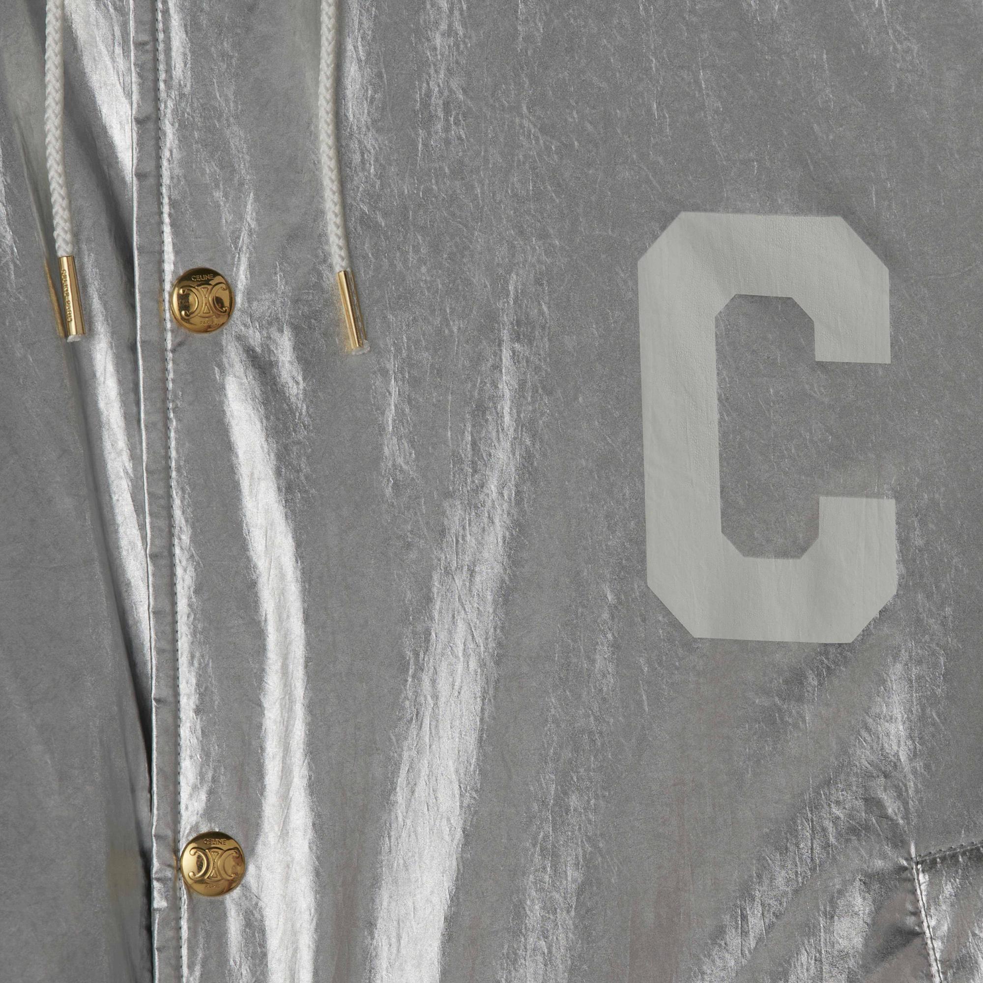Cropped Skate Jacket - Silver